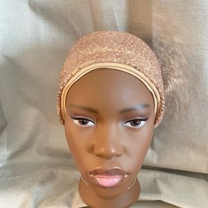 “Bisi” Sequin Layered Turban